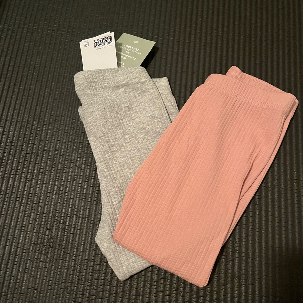 H&M Casual Pink and Gray Bottoms Bundle